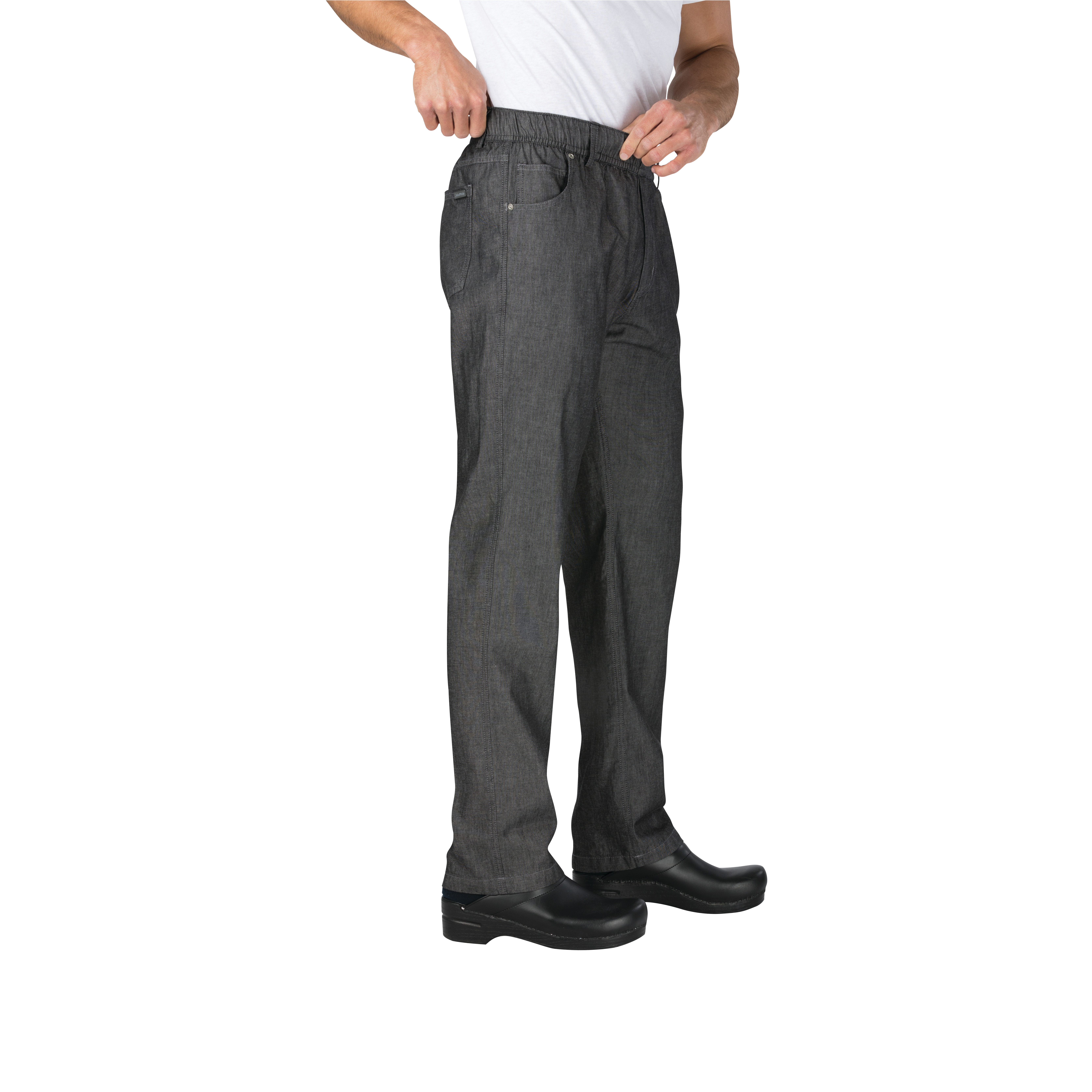 Chef Works, PEE01-BLK-XS, Chef's Pants