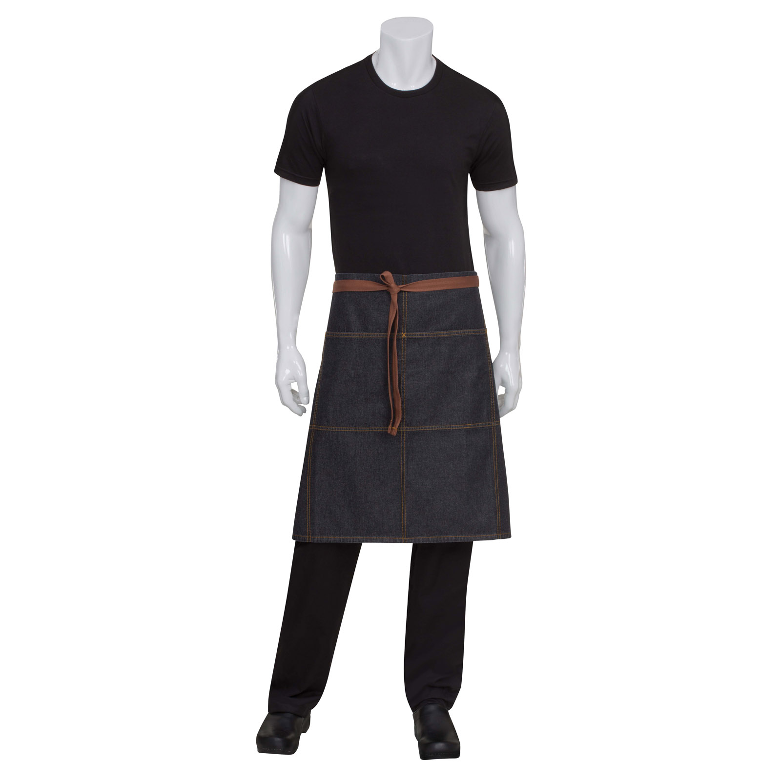 Chef Works, AW049-BLK-0, Waist Apron