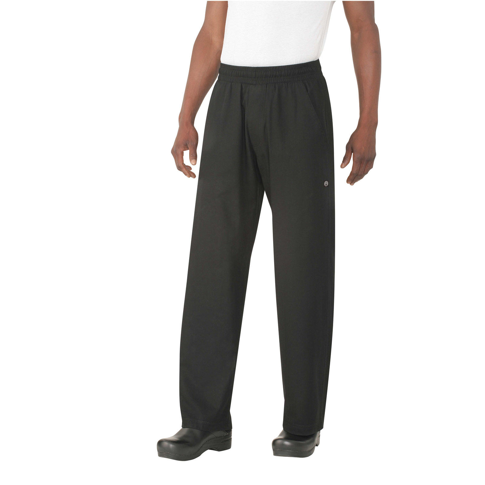 Chef Works, BSOL-BLK-L, Chef's Pants