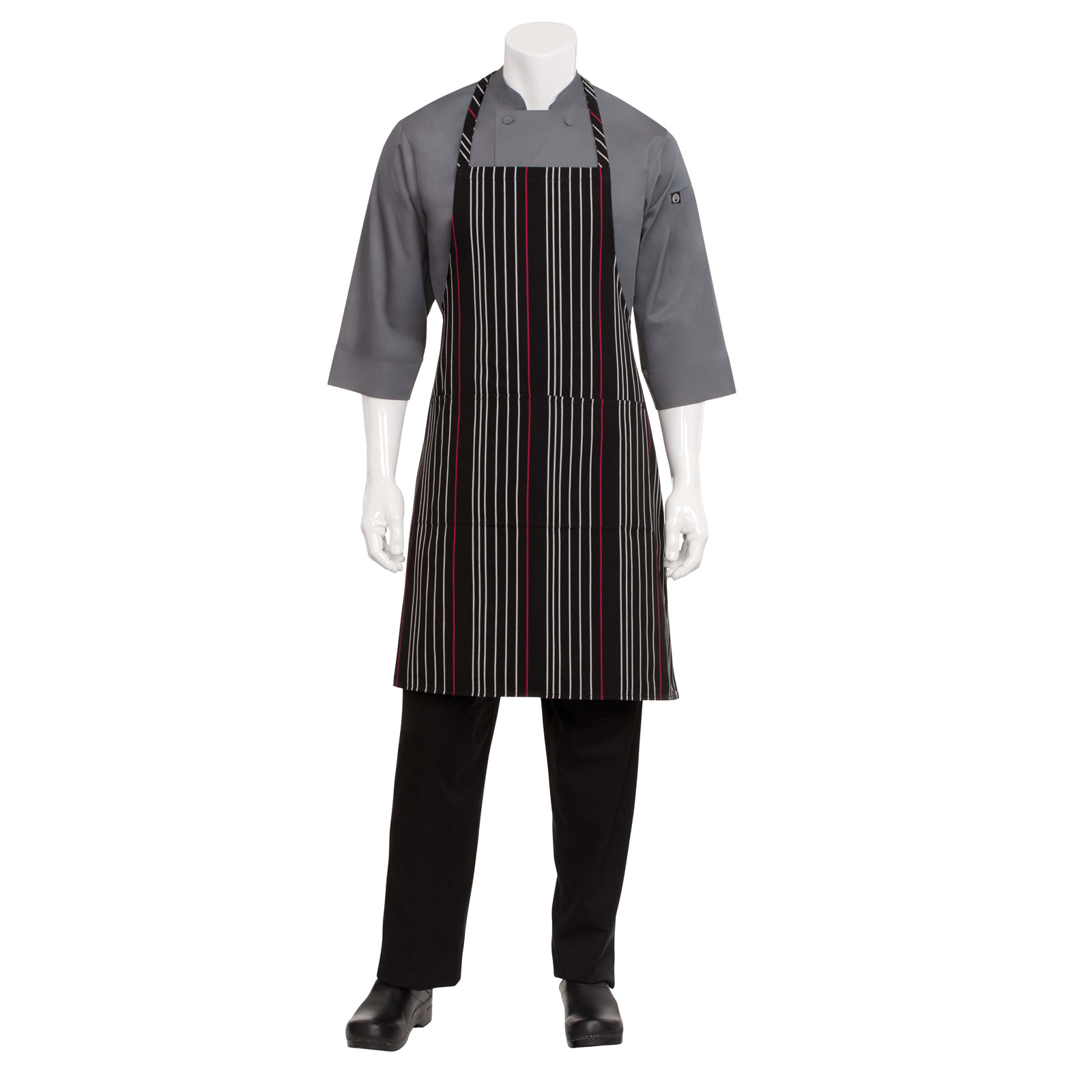 Chef Works, A550-BWR-0, Bib Apron