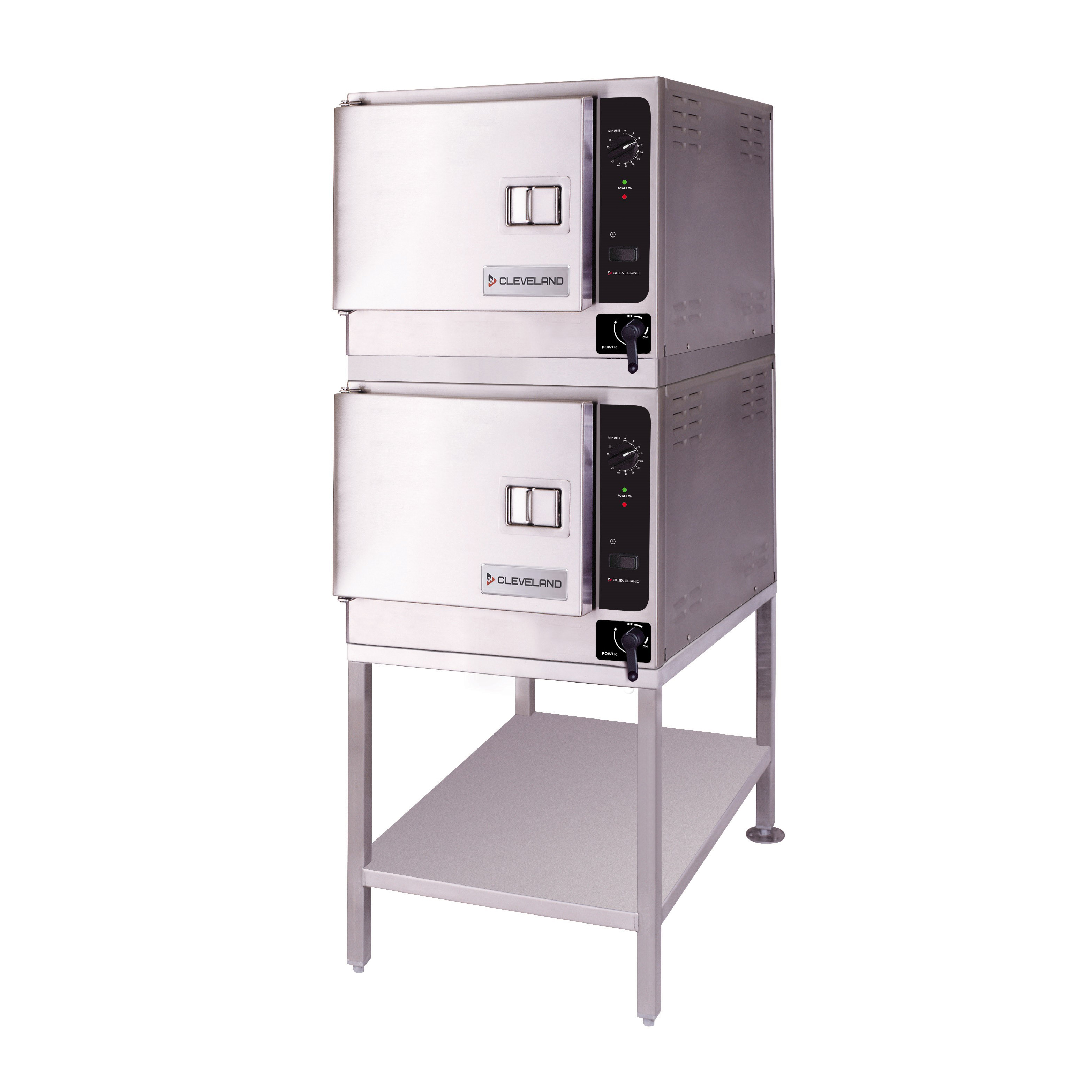 Cleveland, (2) 22CET33.1, Steamer, Convection, Electric, Boilerless, Floor Model