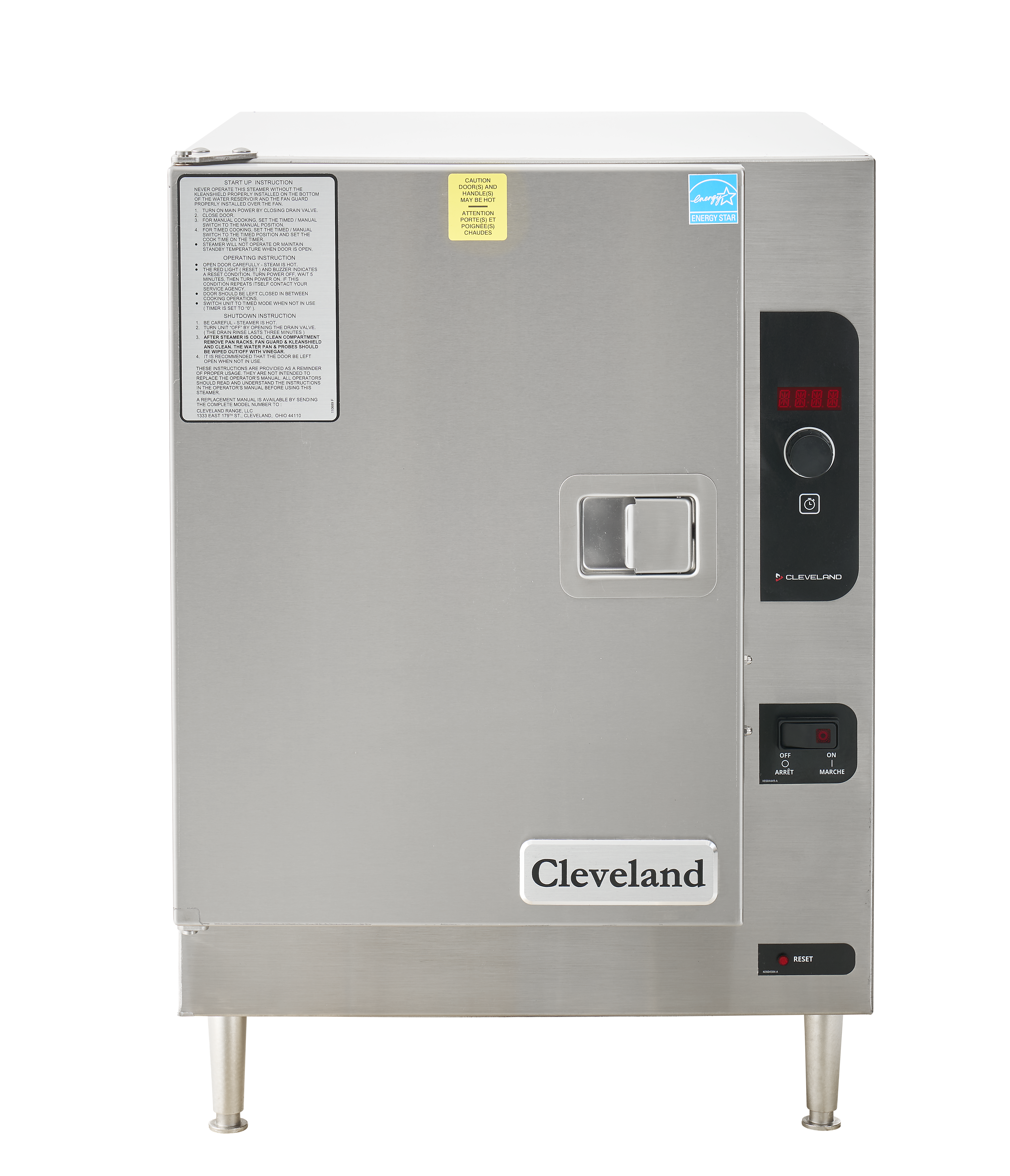 Cleveland, 22CET6.1, Steamer, Convection, Boilerless, Countertop, Electric