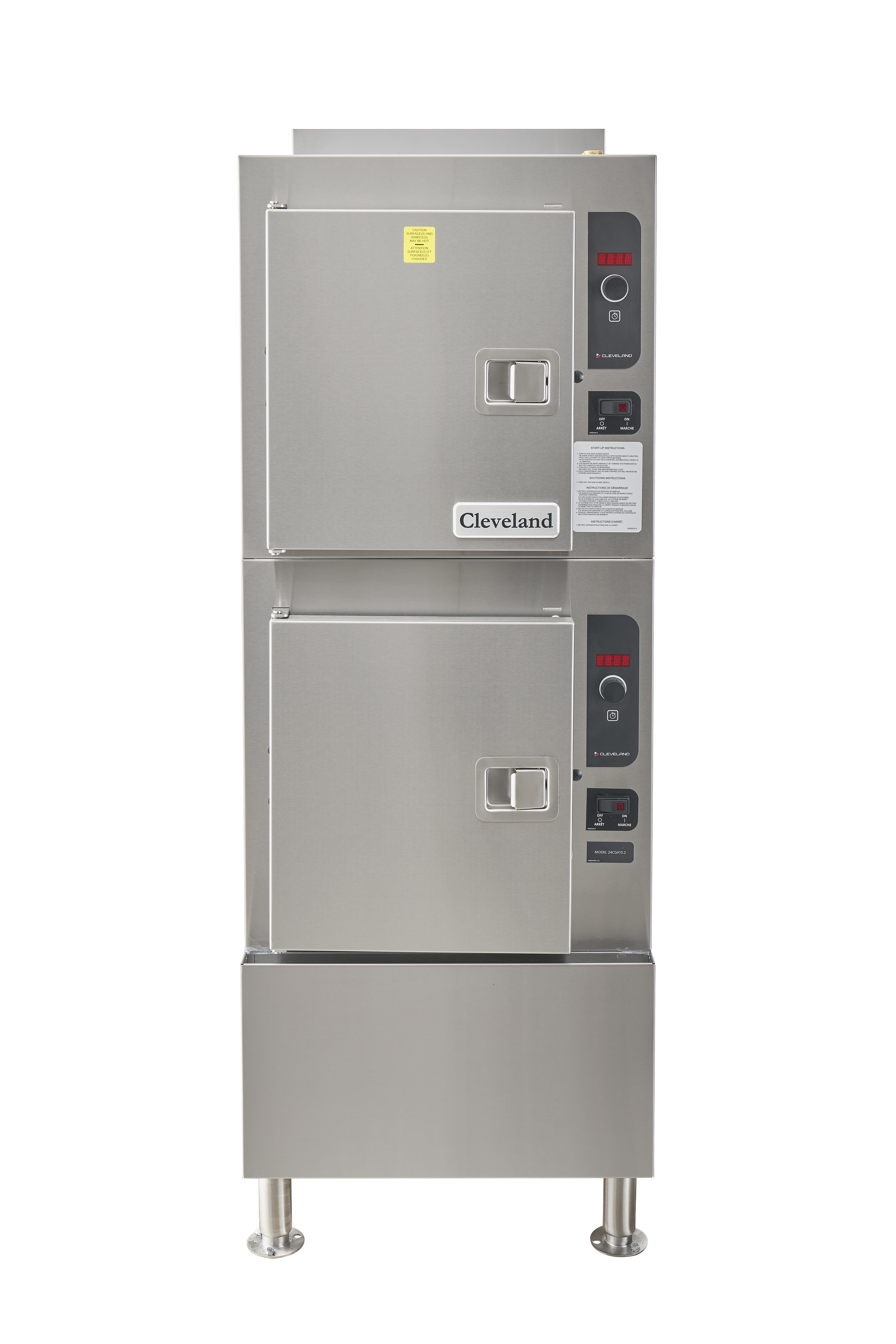 Cleveland, 24CGA10, Steamer, Convection, Gas, Floor Model
