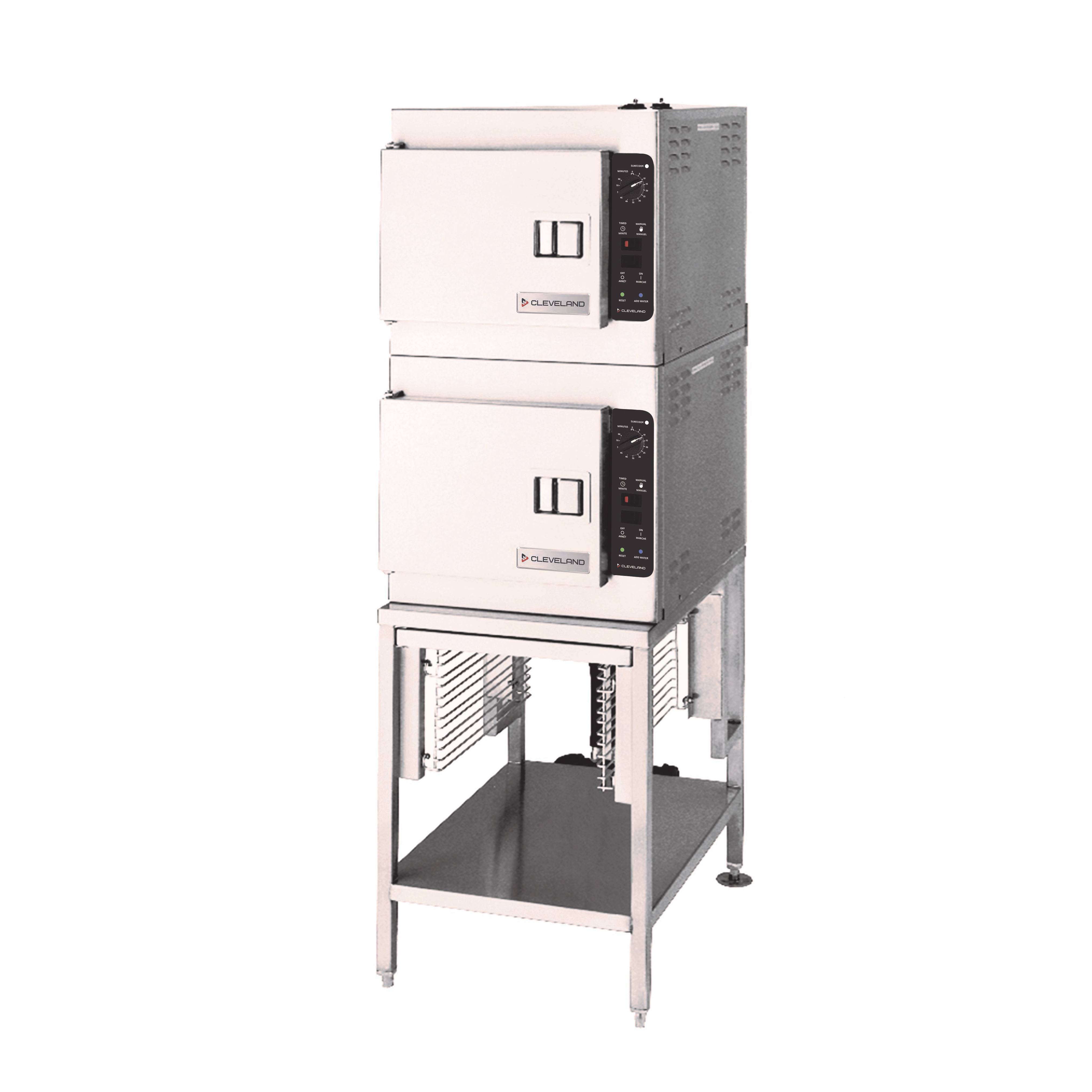 Cleveland, (2) 21CET8, Steamer, Convection, Electric, Floor Model