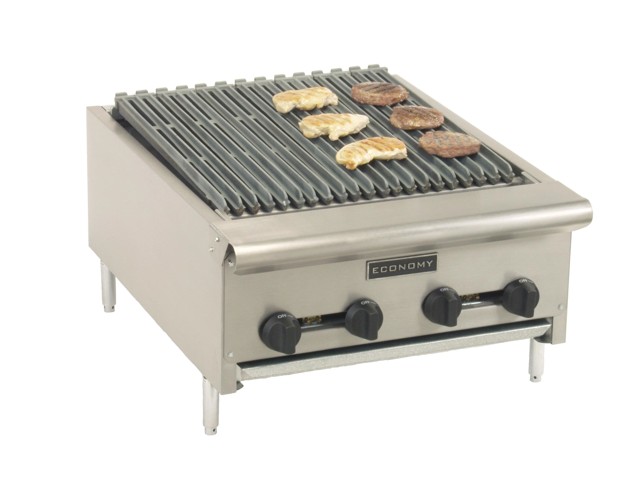 Comstock-Castle, ERB18, Charbroiler, Gas, Countertop