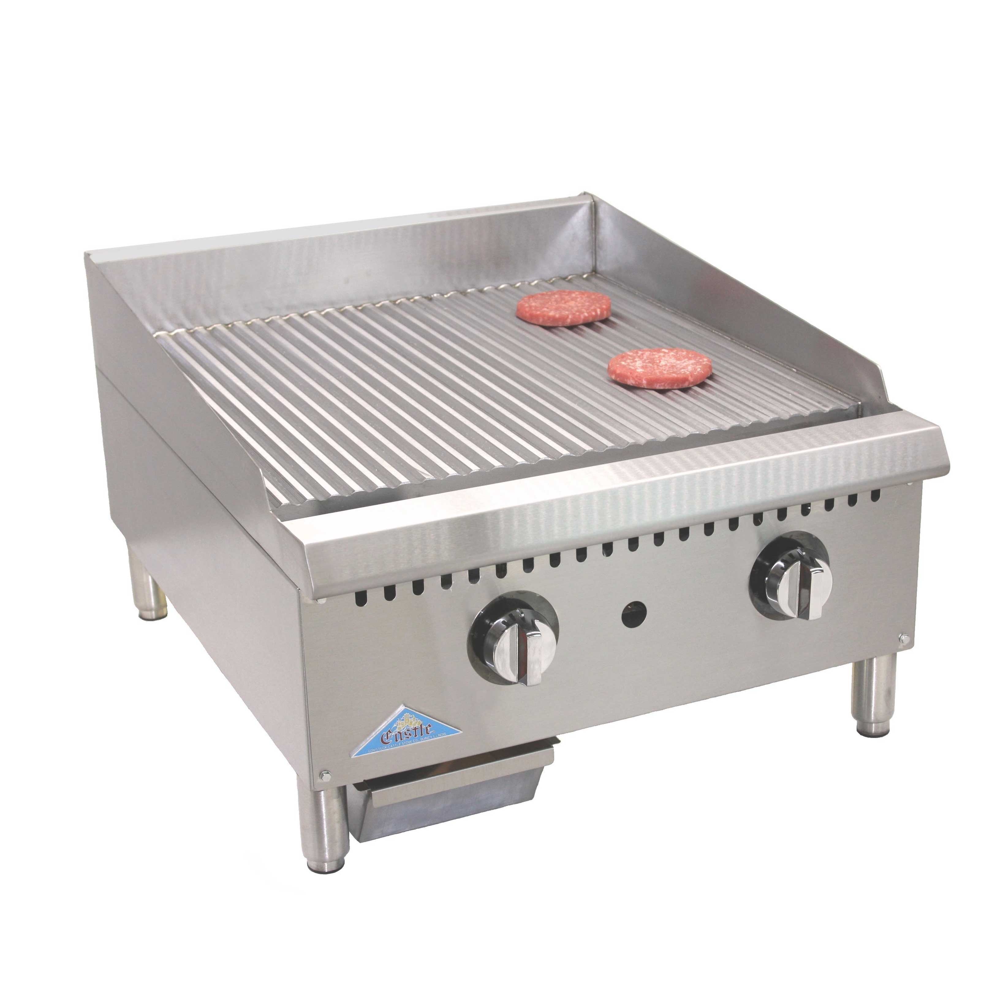 Comstock-Castle, HG24T-1-FG, Griddle, Gas, Countertop