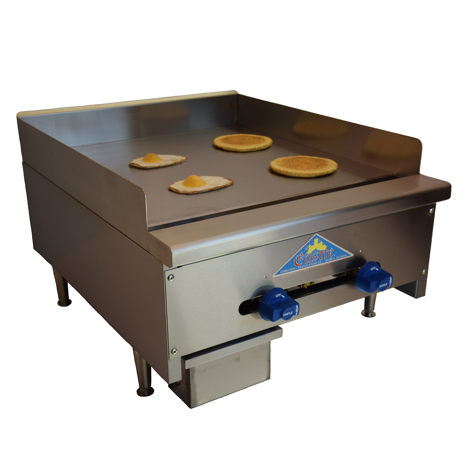 Comstock-Castle, SRMG24D24W, Griddle, Gas, Countertop