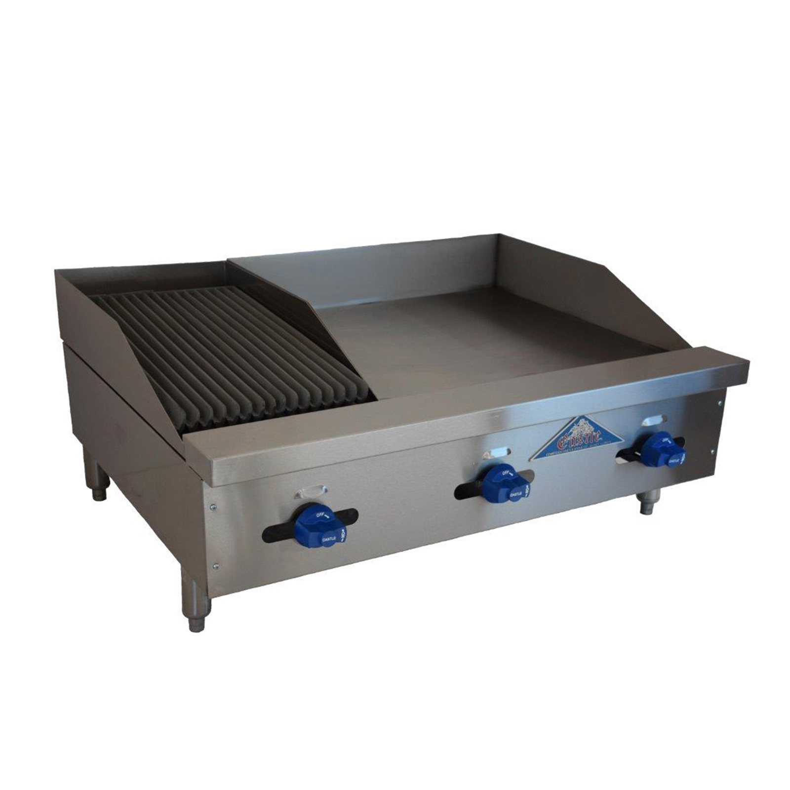 Comstock-Castle, FHP36-24-1RB, Griddle / Charbroiler, Gas, Countertop