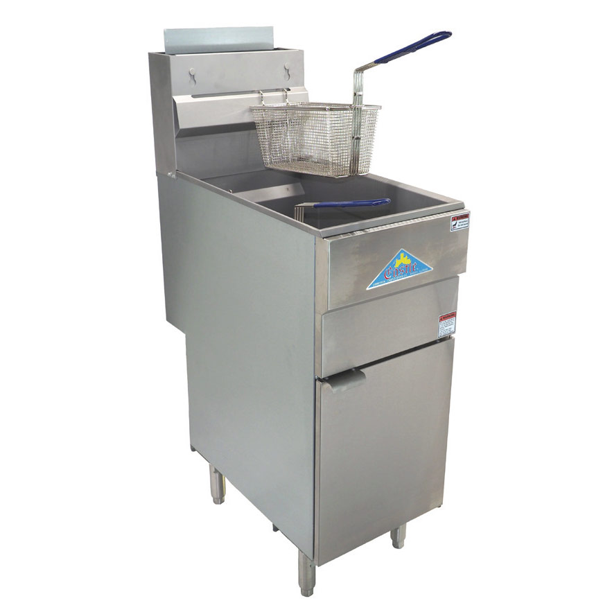 Comstock-Castle, GF120-N, Gas Floor Fryer