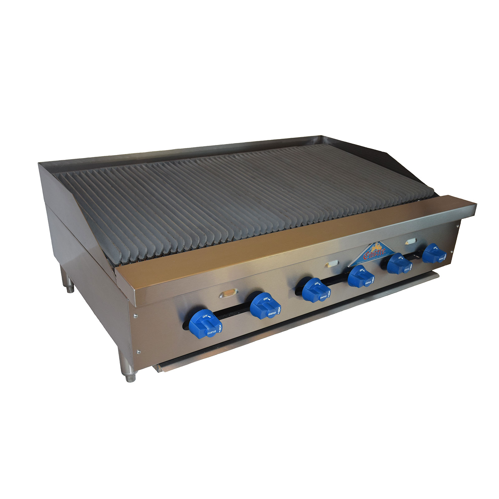 Comstock-Castle, FHP42-3.5LB, Charbroiler, Gas, Countertop