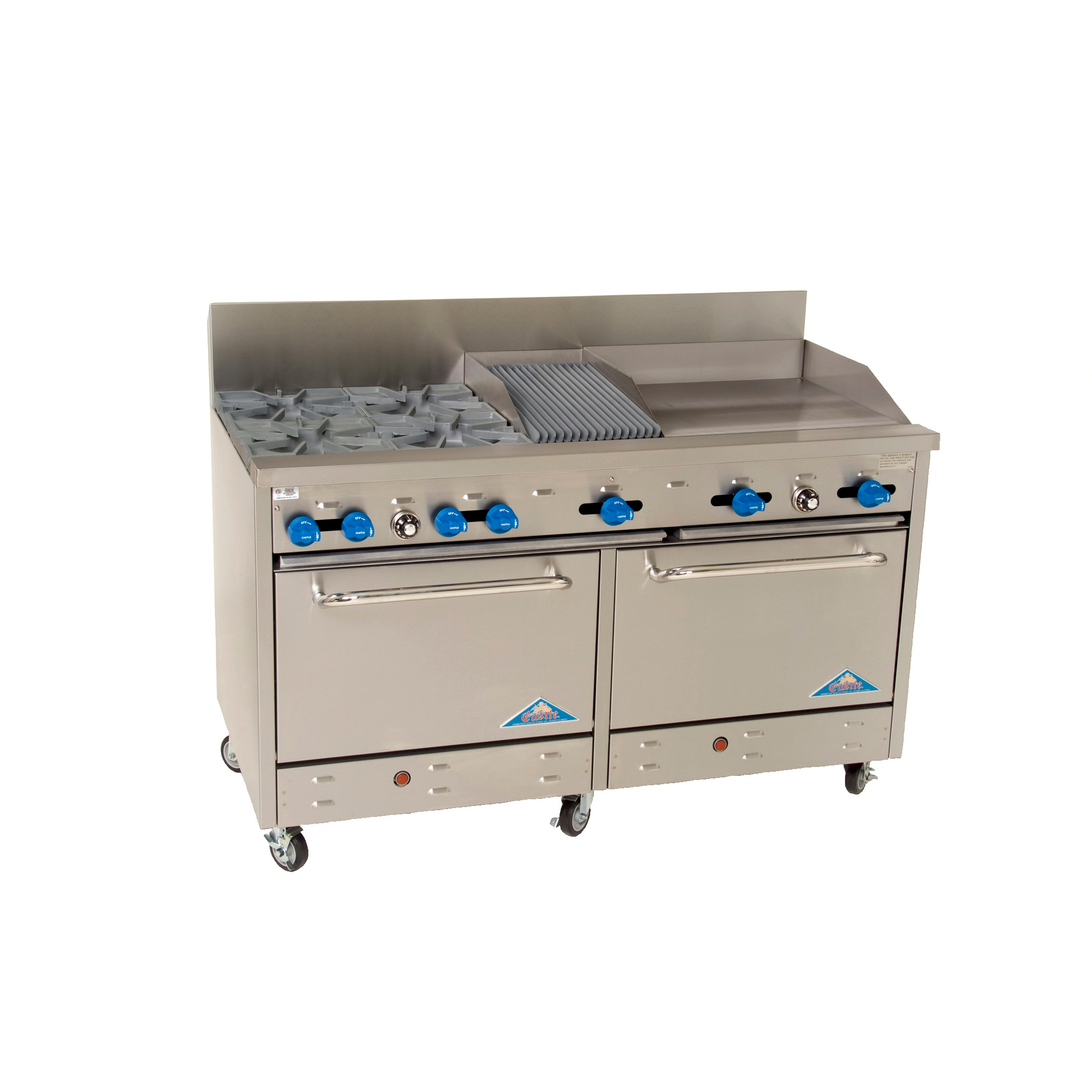Comstock-Castle, F3226-1RB-24B, Range, 60" Restaurant, Gas