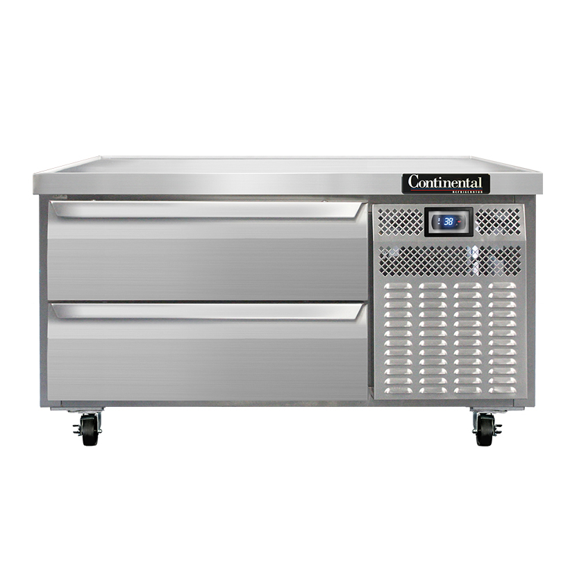 Continental Refrigerator, D48GN, Equipment Stand, Refrigerated Base