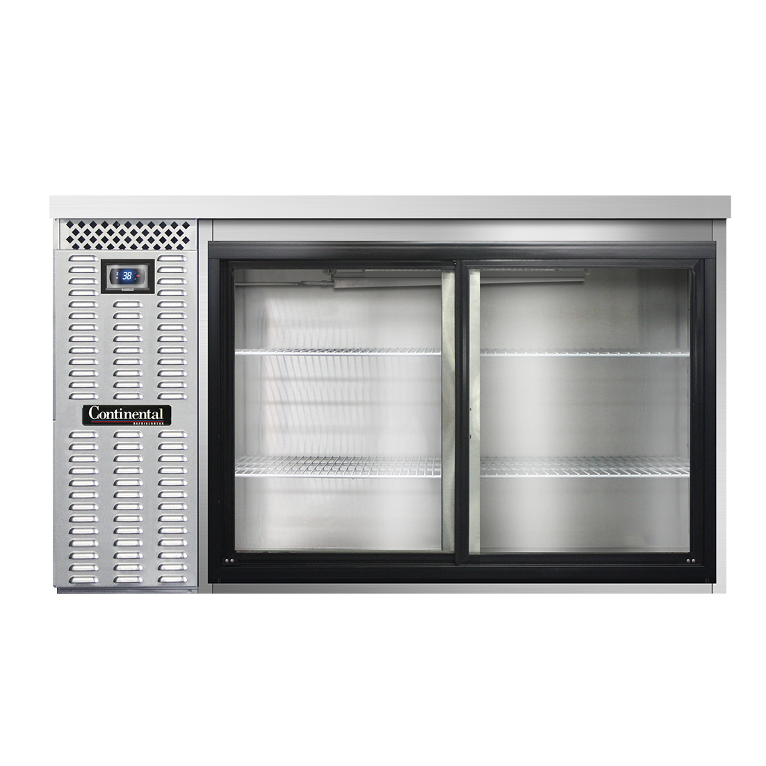 Continental Refrigerator, BB59NSSSGD, Back Bar Cabinet, Refrigerated