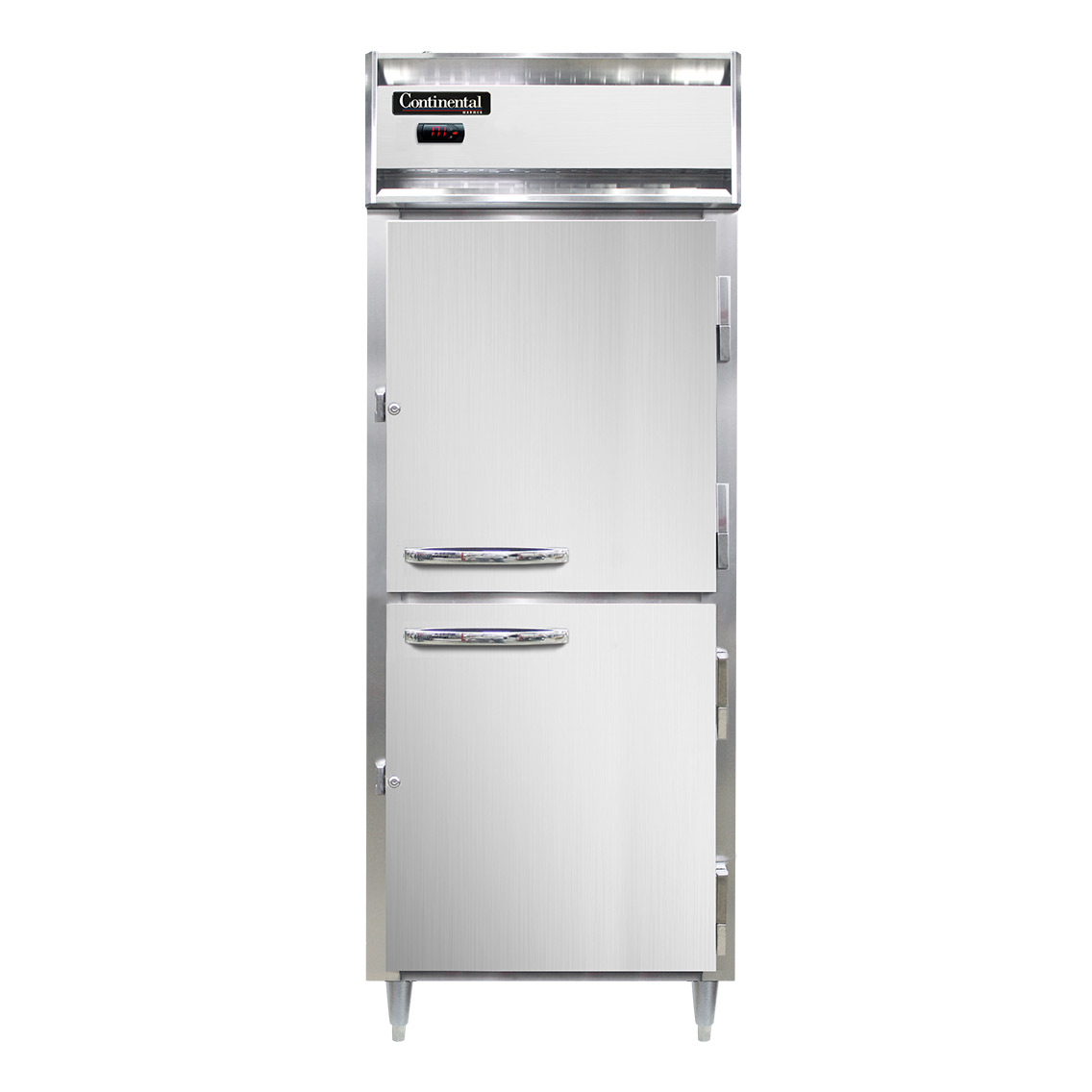 Continental Refrigerator, DL1WE-SS-HD, Heated Cabinet, Reach-In