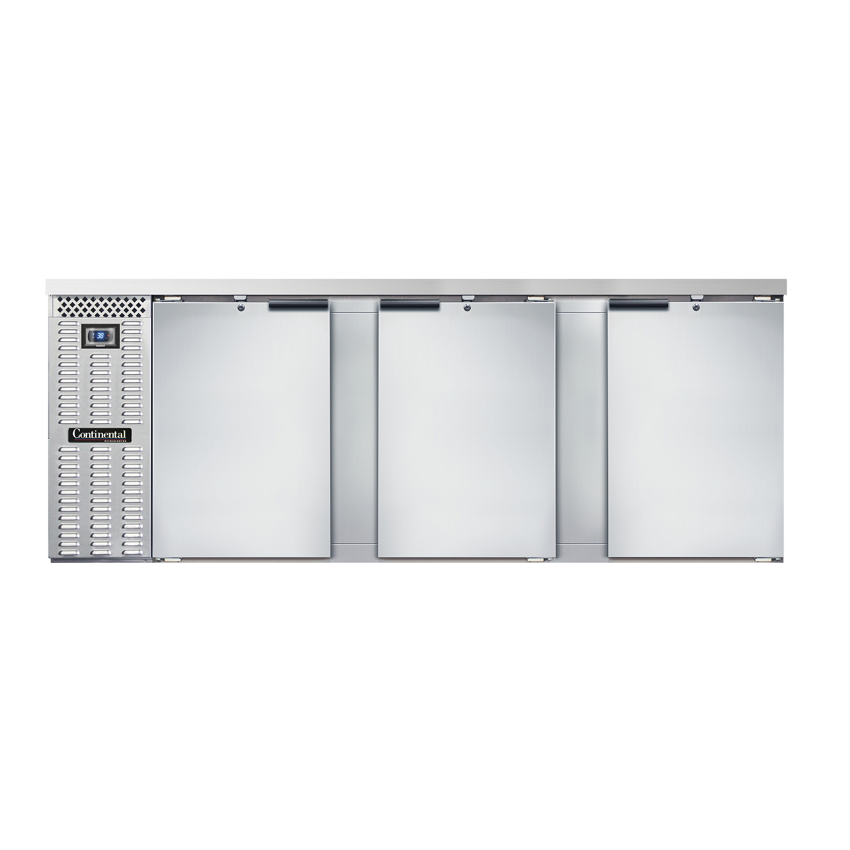 Continental Refrigerator, BB90SNSS, Back Bar Cabinet, Refrigerated