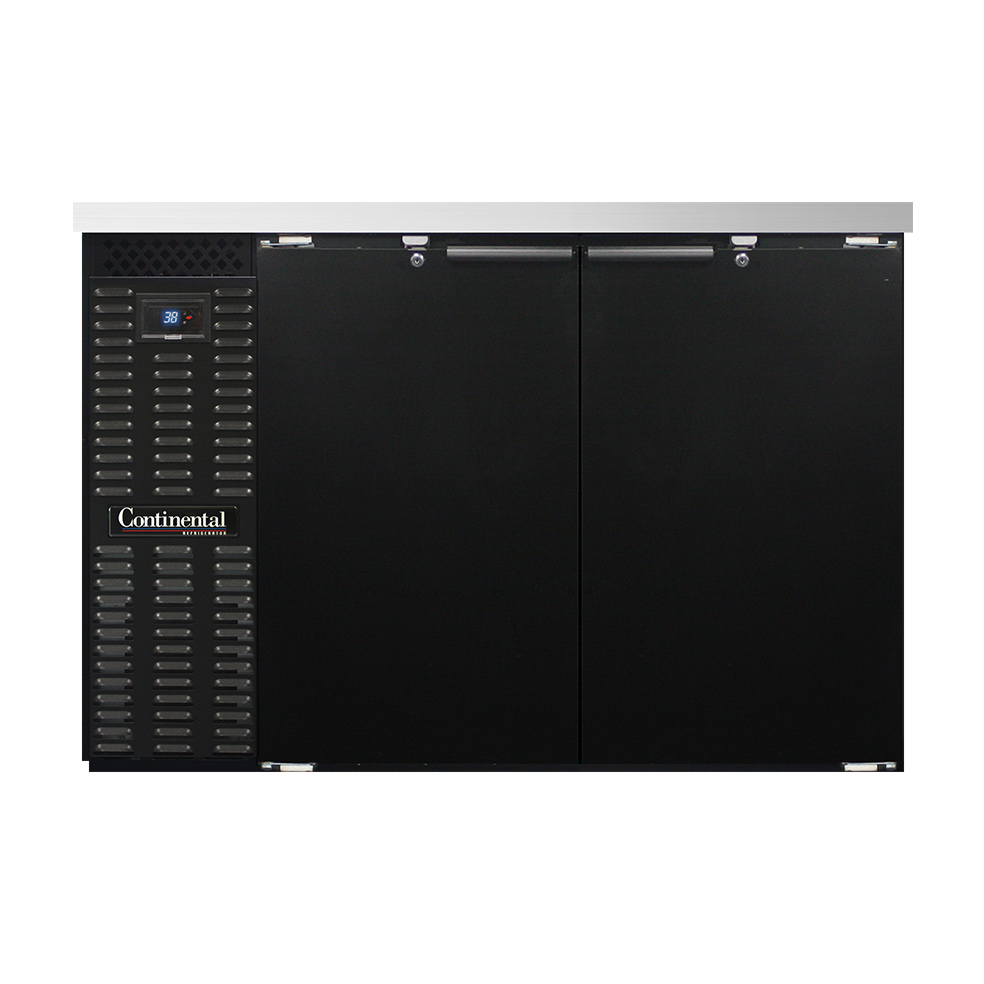 Continental Refrigerator, BB50SN, Back Bar Cabinet, Refrigerated