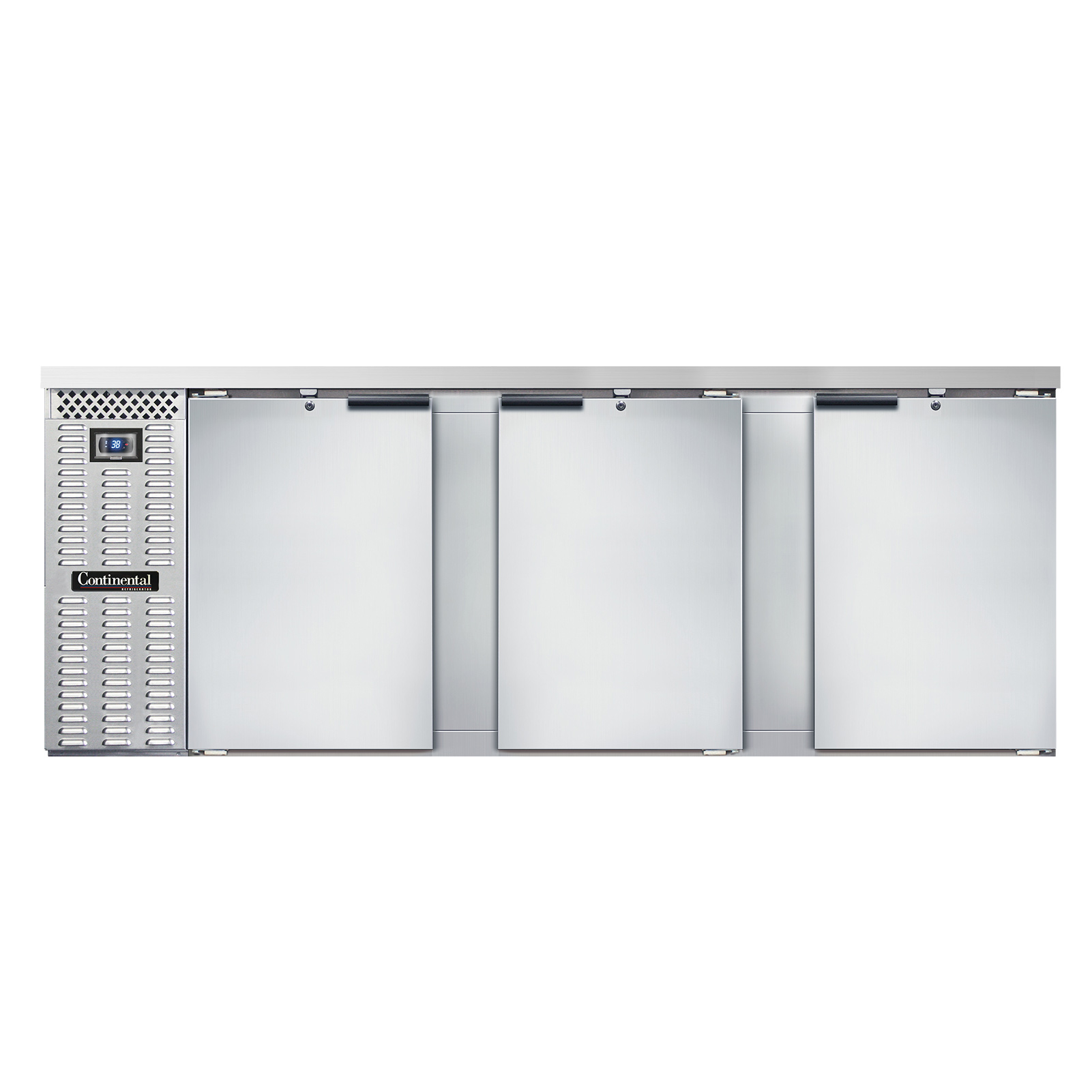 Continental Refrigerator, BB90NSS, Back Bar Cabinet, Refrigerated