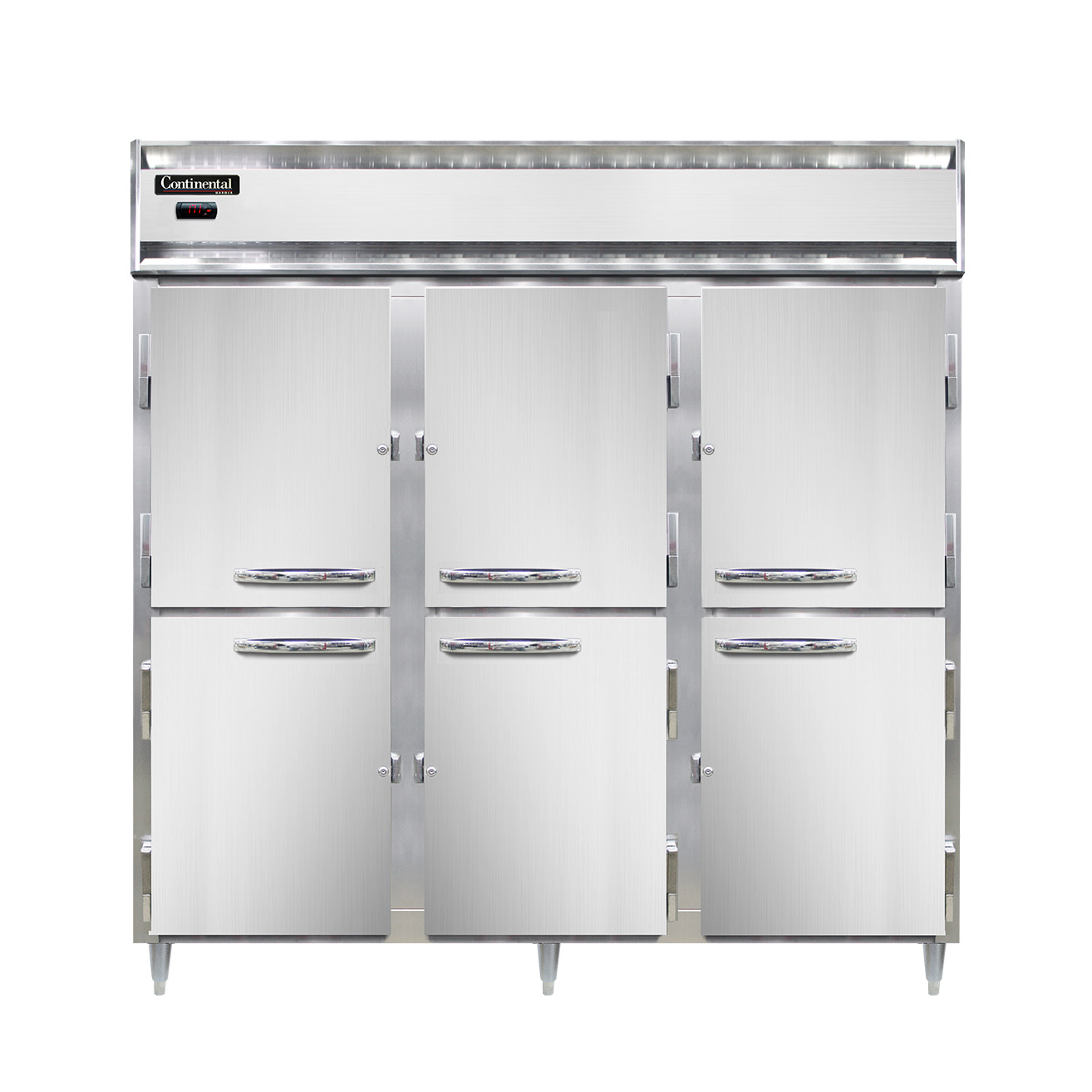 Continental Refrigerator, DL3W-PT-HD, Heated Cabinet, Pass-Thru
