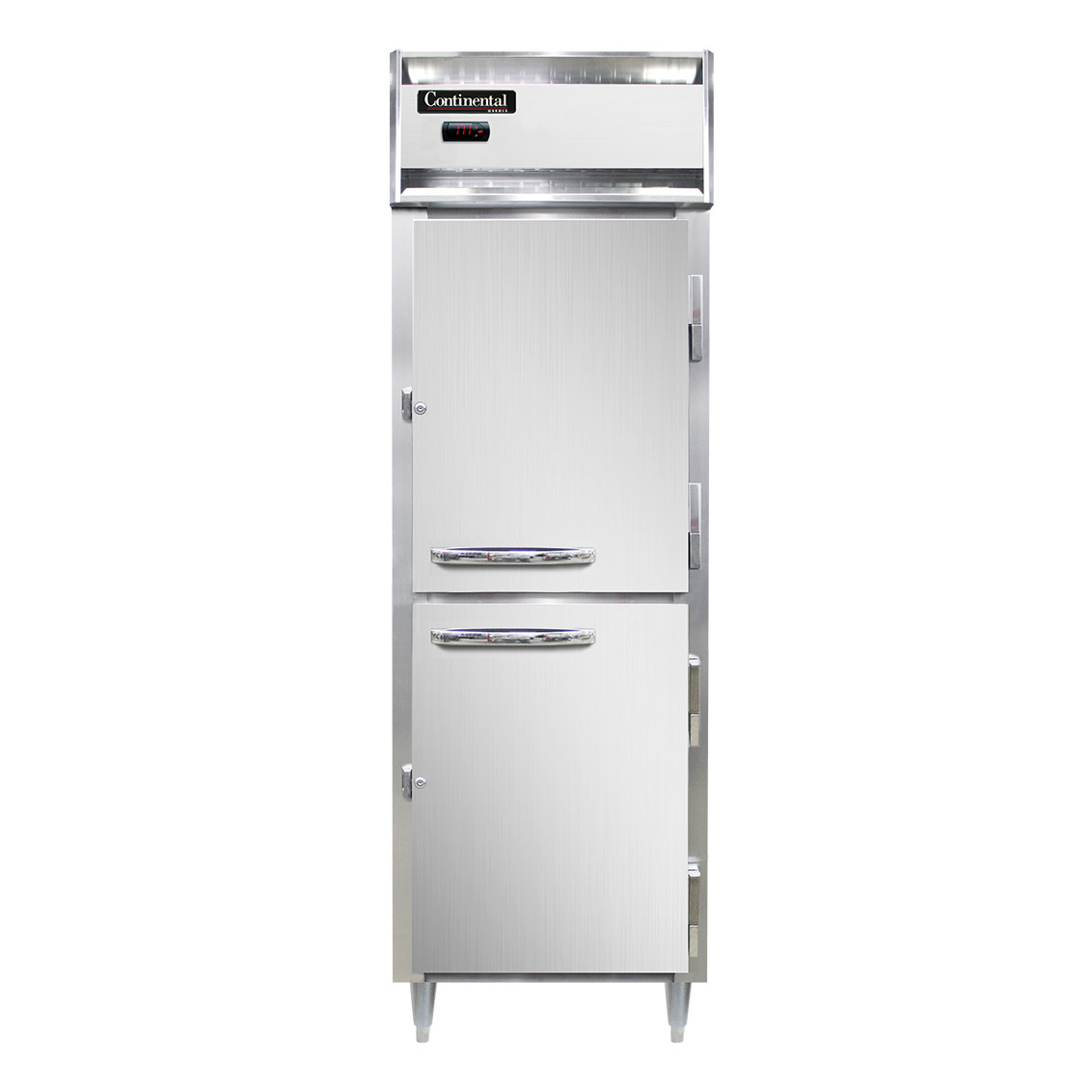 Continental Refrigerator, DL1W-PT-HD, Heated Cabinet, Pass-Thru