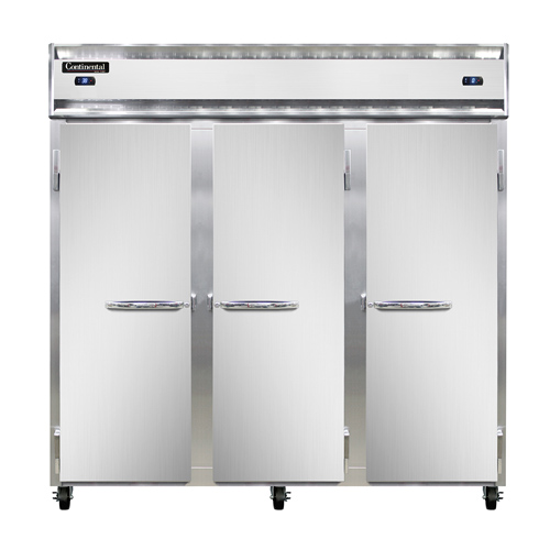 Continental Refrigerator, 3RRFNSA, Refrigerator Freezer, Reach-In