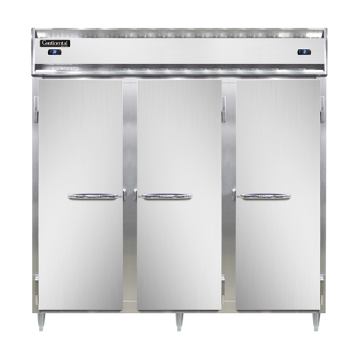 Continental Refrigerator, D3RRFNPT, Refrigerator Freezer, Pass-Thru