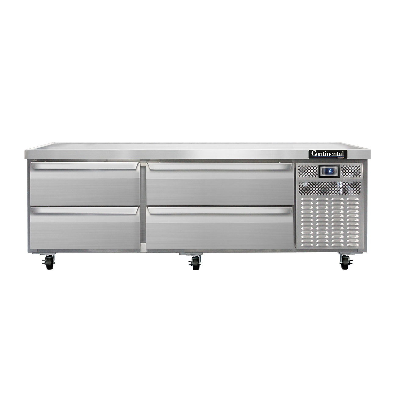 Continental Refrigerator, D72GFN, Equipment Stand, Freezer Base
