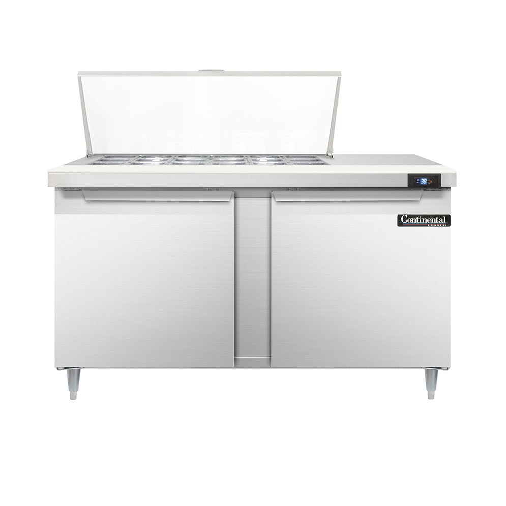 Continental Refrigerator, D60N18M, Refrigerated Counter, Mega Top Sandwich / Salad Unit
