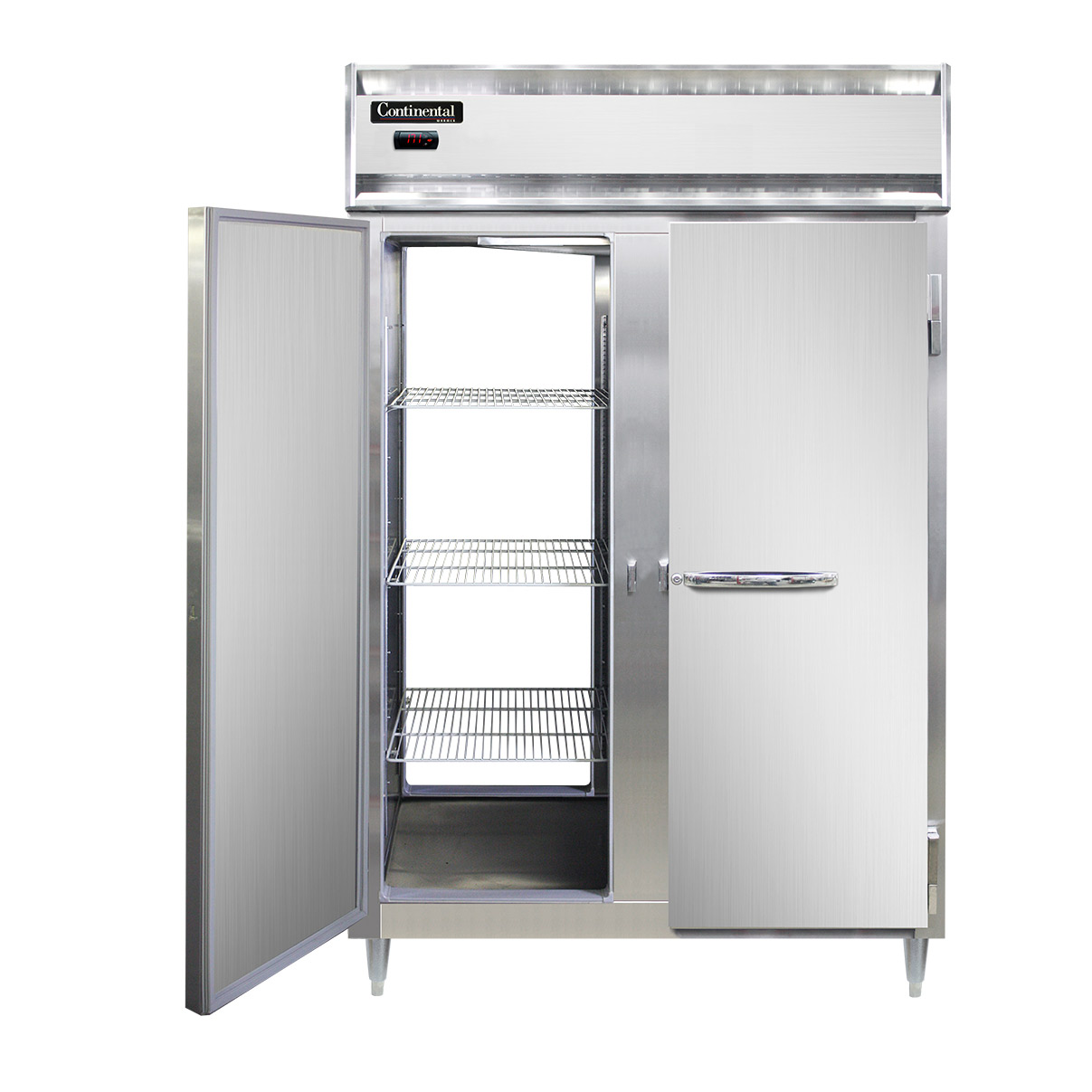 Continental Refrigerator, DL2W-PT, Heated Cabinet, Pass-Thru