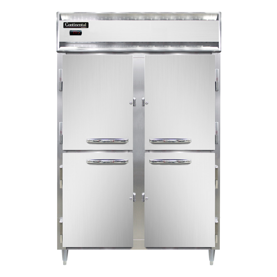 Continental Refrigerator, DL2W-PT-HD, Heated Cabinet, Pass-Thru
