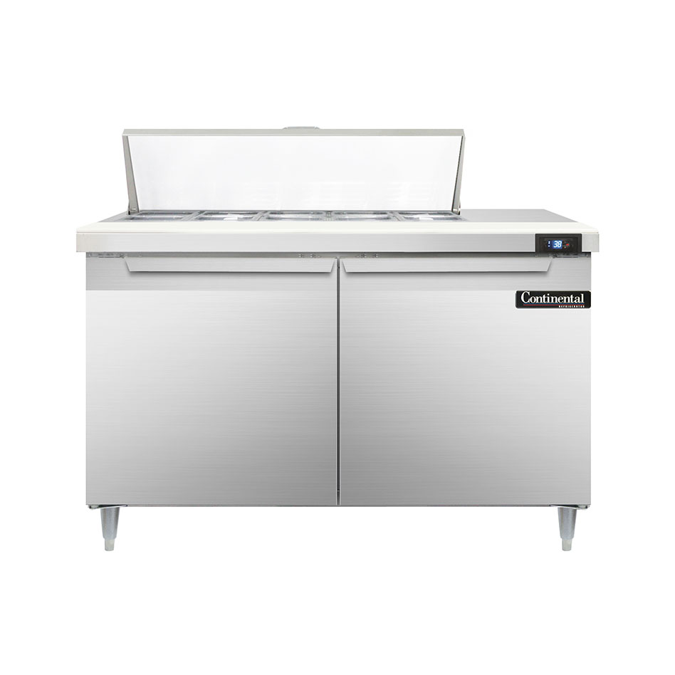 Continental Refrigerator, D48N10, Refrigerated Counter, Sandwich / Salad Unit