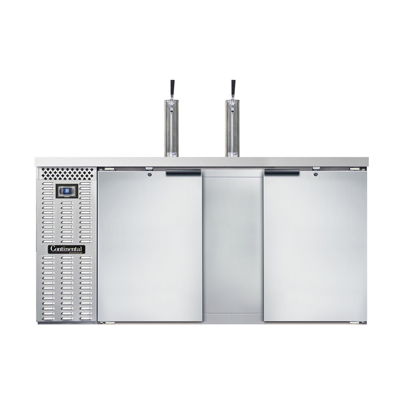 Continental Refrigerator, KC69NSS, Draft Beer Cooler