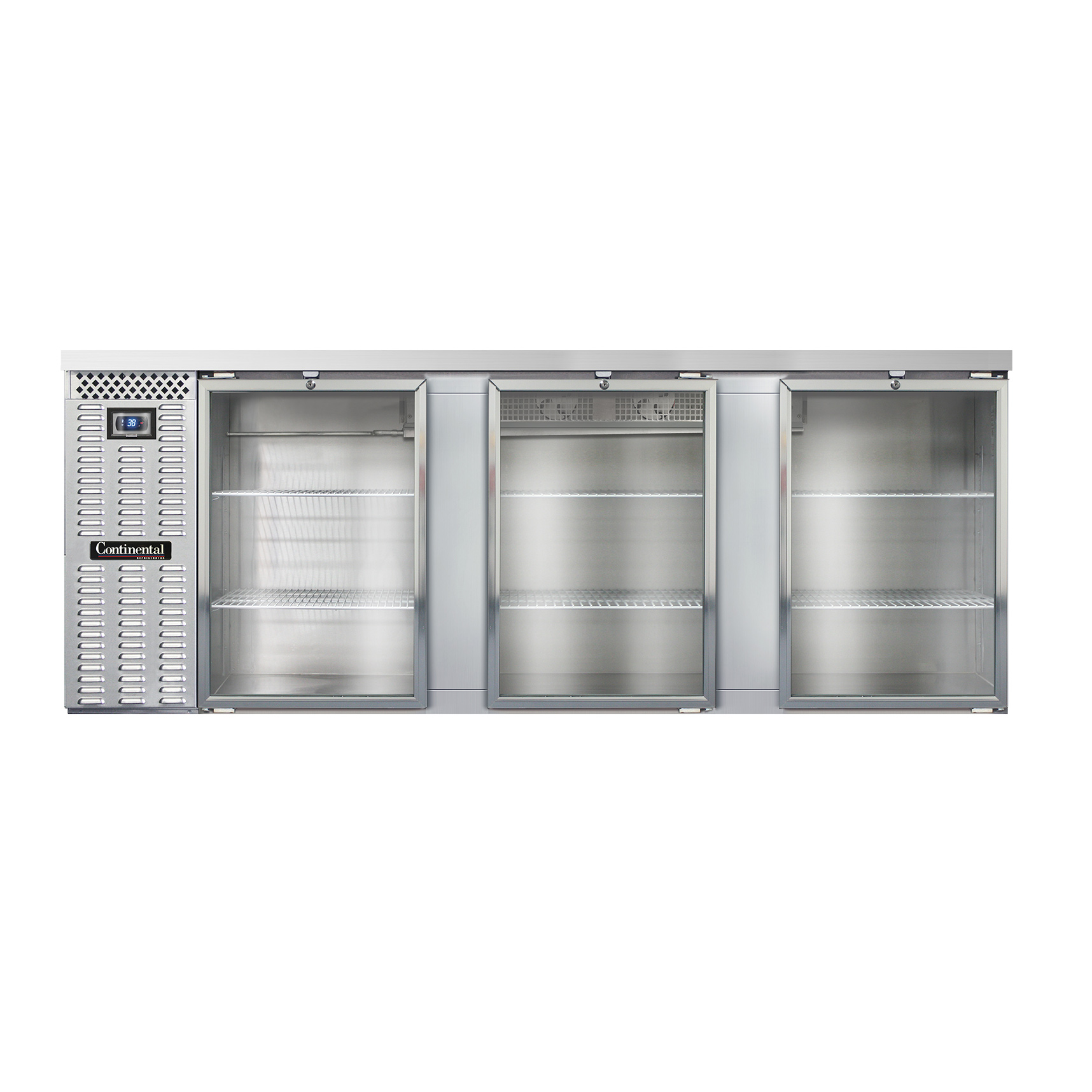 Continental Refrigerator, BB90SNSSGD, Back Bar Cabinet, Refrigerated