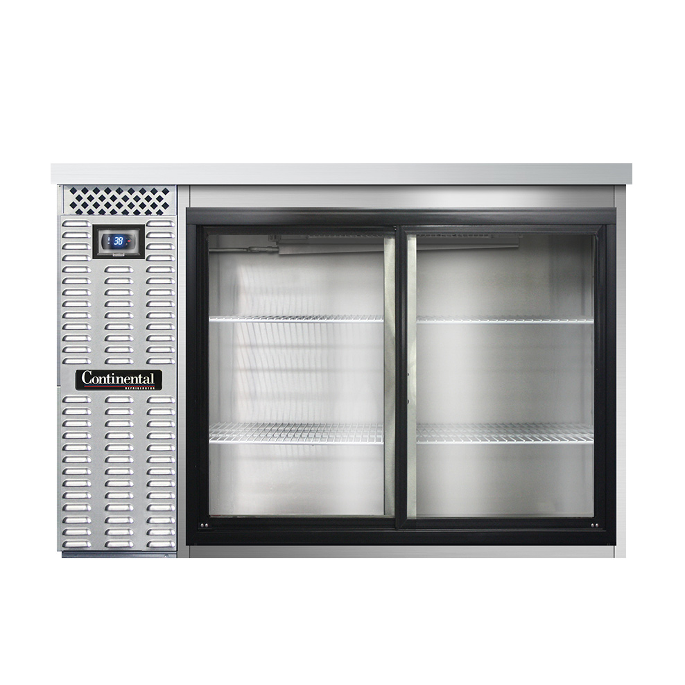 Continental Refrigerator, BB50SNSSSGD, Back Bar Cabinet, Refrigerated