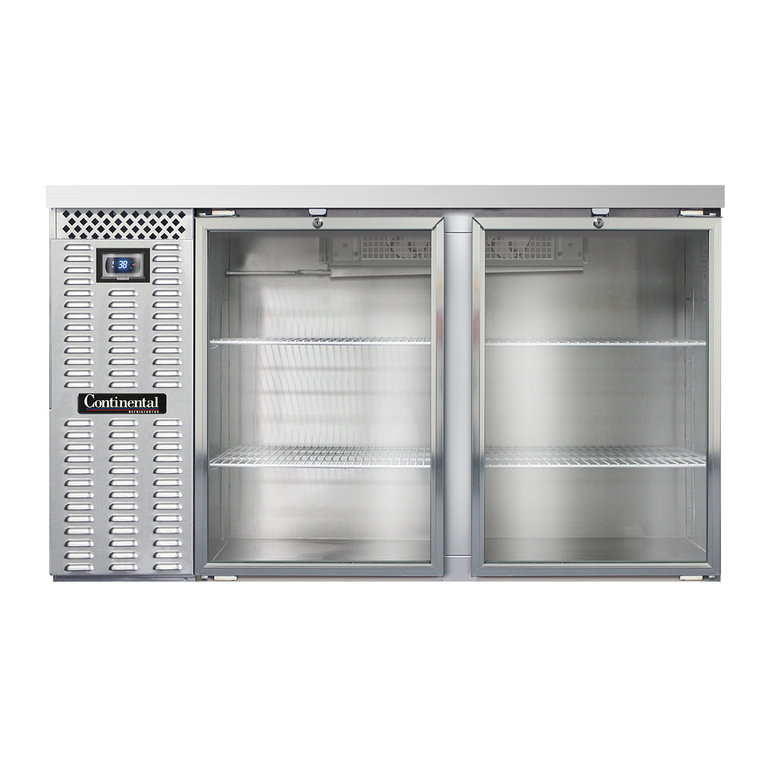 Continental Refrigerator, BB59NSSGD, Back Bar Cabinet, Refrigerated