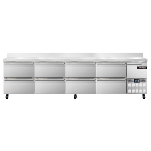 Continental Refrigerator, RA118NBS-D, Refrigerated Counter, Work Top