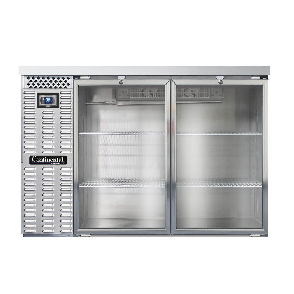 Continental Refrigerator, BB50NSSGD, Back Bar Cabinet, Refrigerated