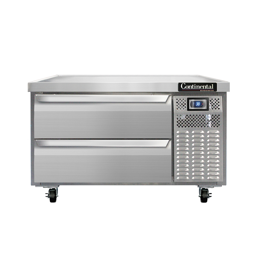 Continental Refrigerator, D36GN, Equipment Stand, Refrigerated Base