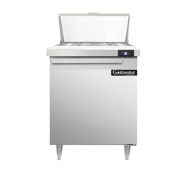Continental Refrigerator, D27N8, Refrigerated Counter, Sandwich / Salad Unit
