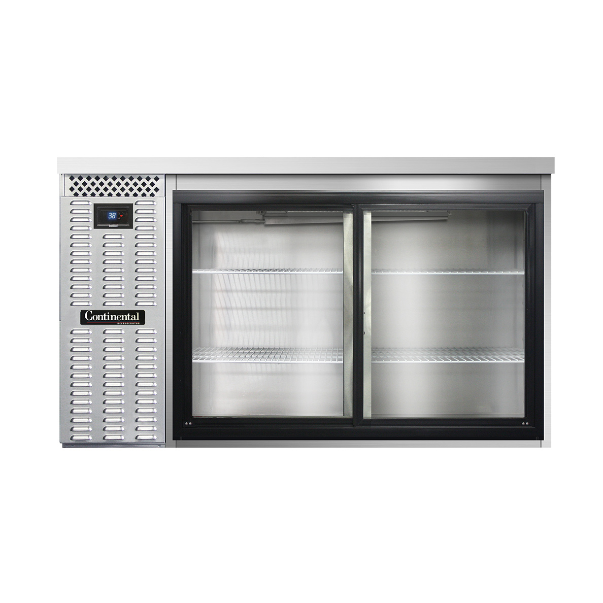 Continental Refrigerator, BB59SNSSSGD, Back Bar Cabinet, Refrigerated