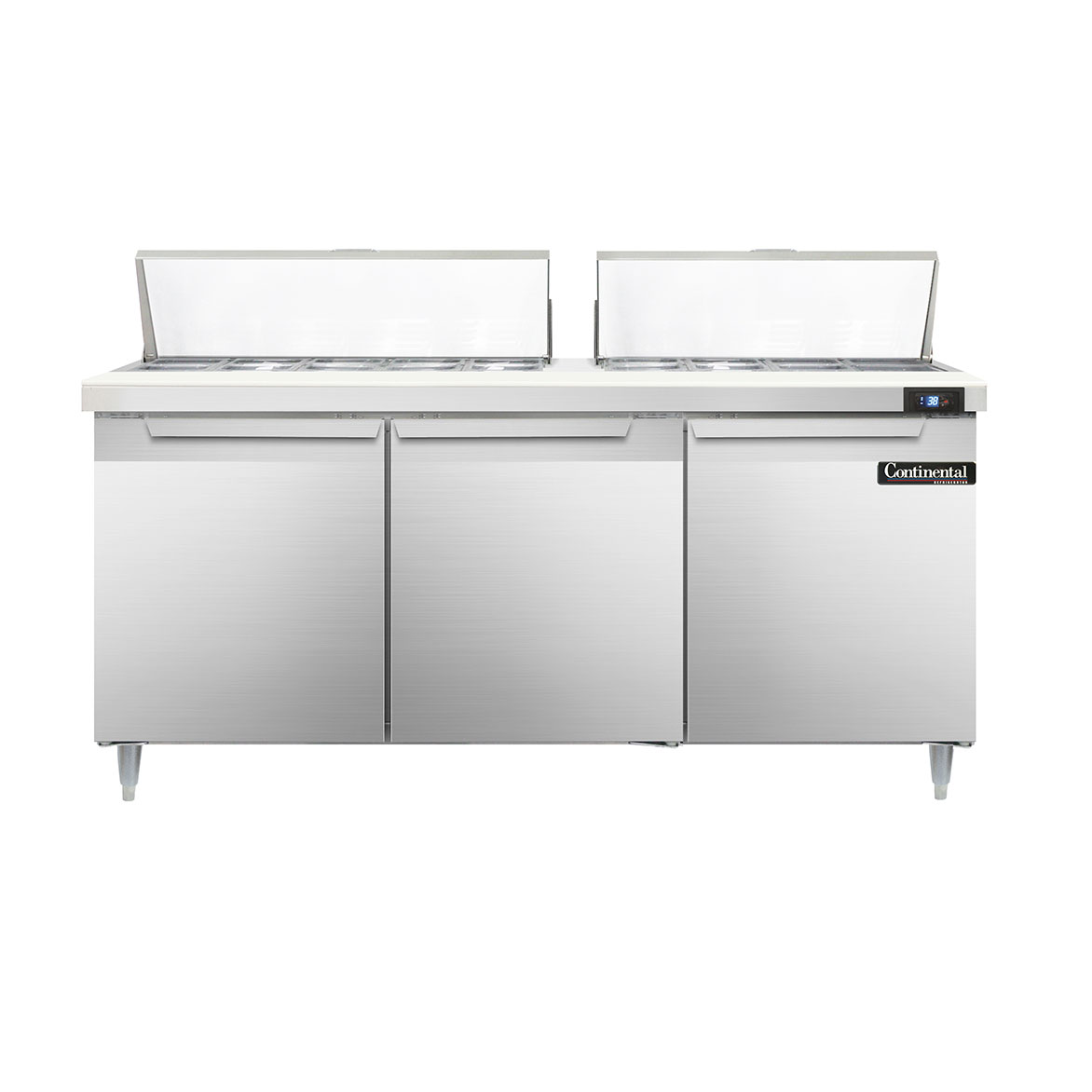 Continental Refrigerator, D72N18, Refrigerated Counter, Sandwich / Salad Unit