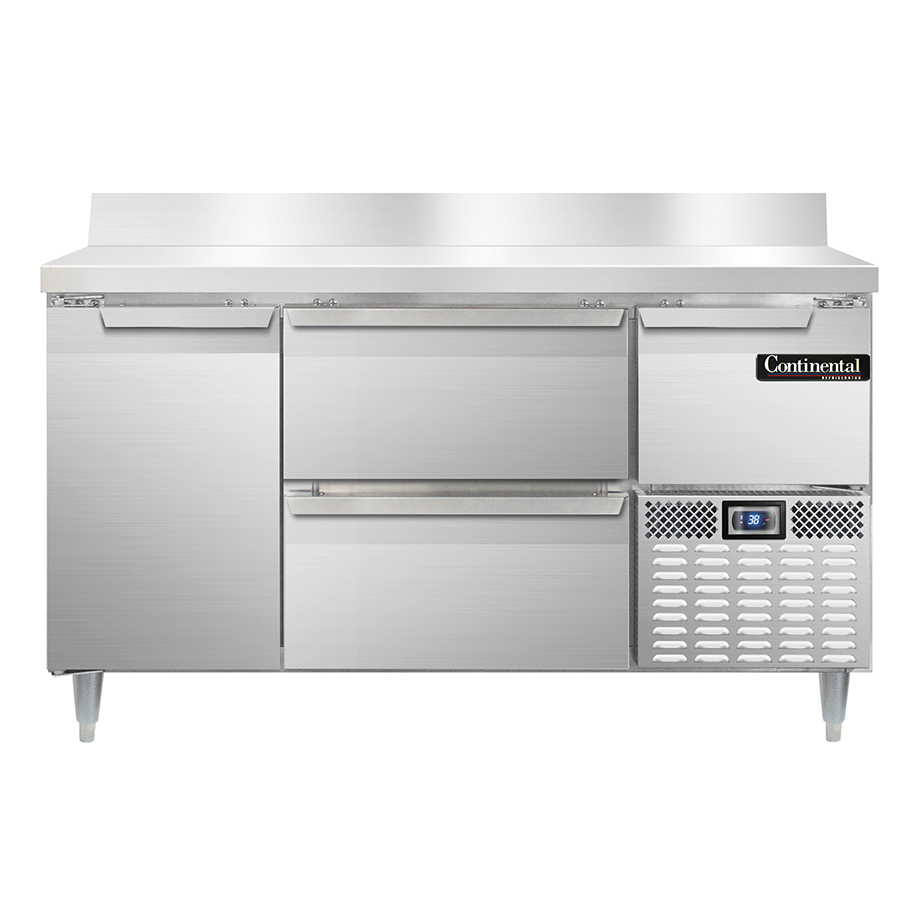 Continental Refrigerator, DRA60NSSBS-D, Refrigerated Counter, Work Top