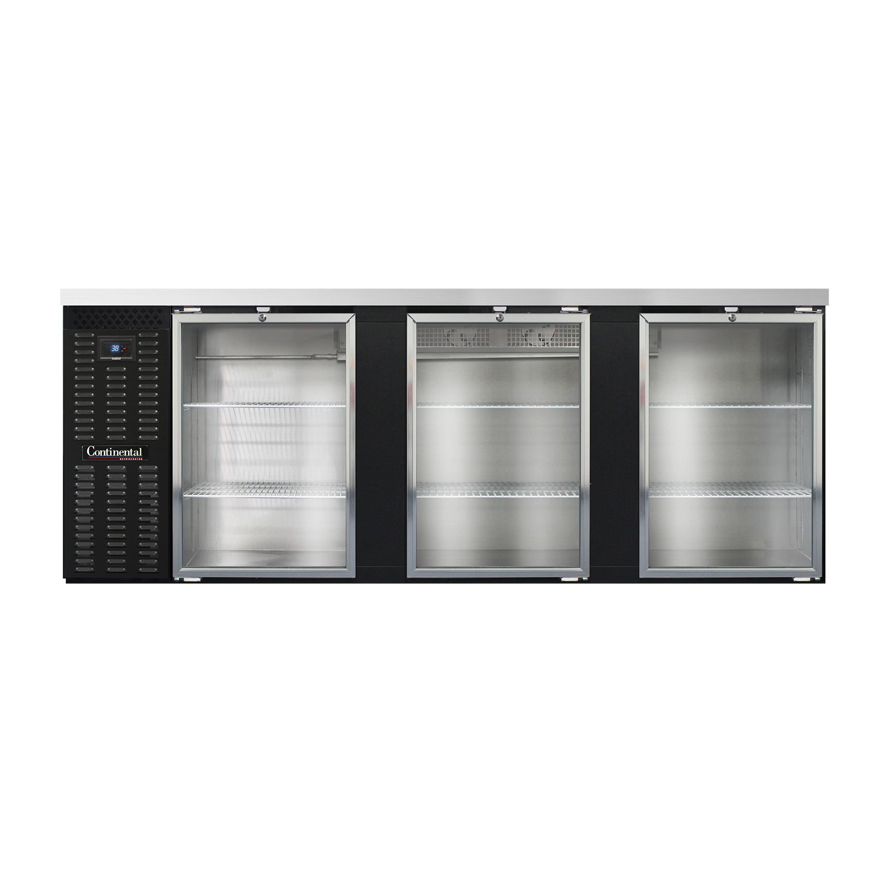 Continental Refrigerator, BB90SNGD, Back Bar Cabinet, Refrigerated