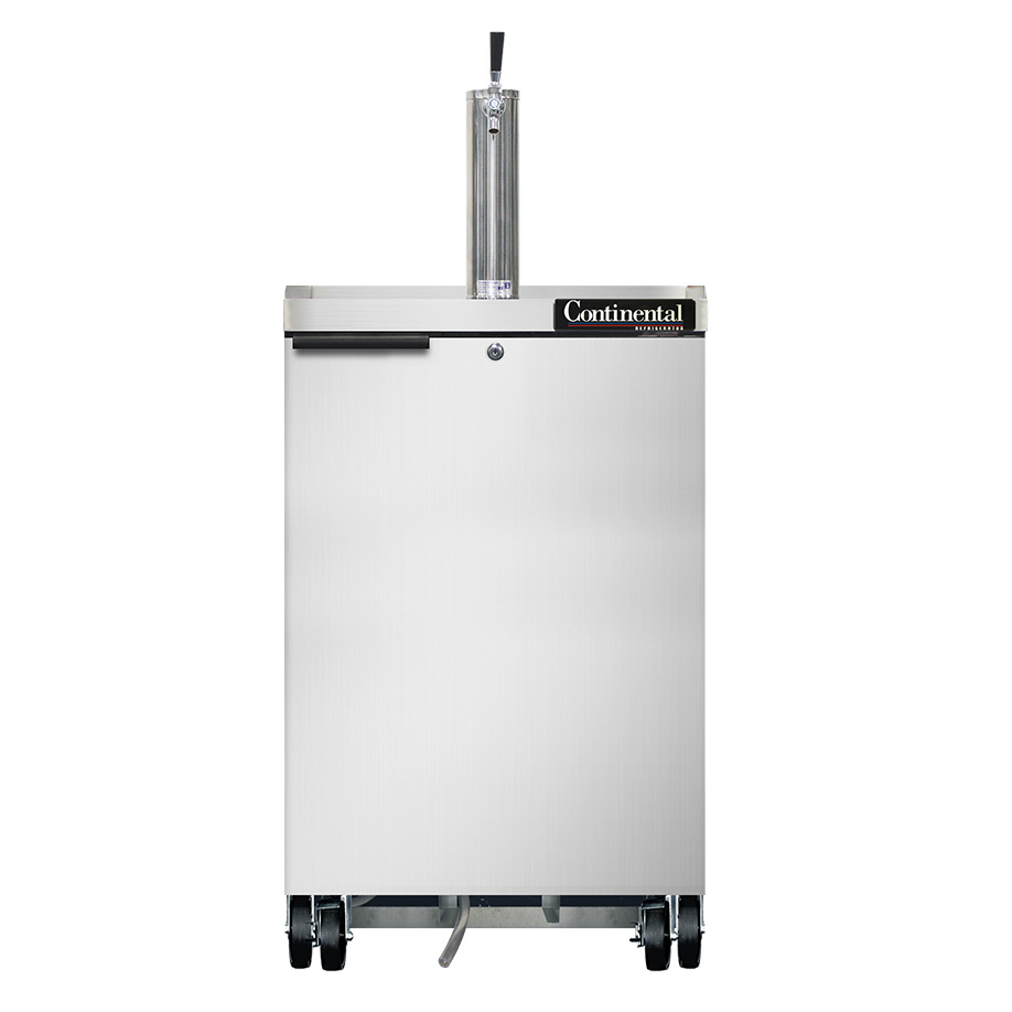 Continental Refrigerator, KC24NSS, Draft Beer Cooler