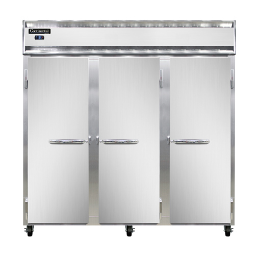 Continental Refrigerator, 3FN, Freezer, Reach-In
