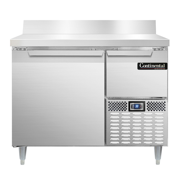 Continental Refrigerator, DRA43NSSBS, Refrigerated Counter, Work Top