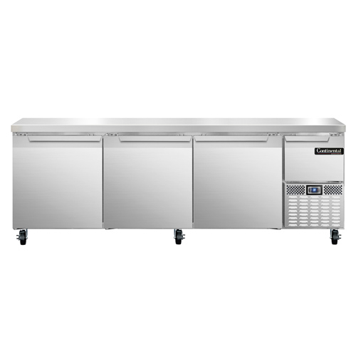 Continental Refrigerator, RA93N, Refrigerated Counter, Work Top