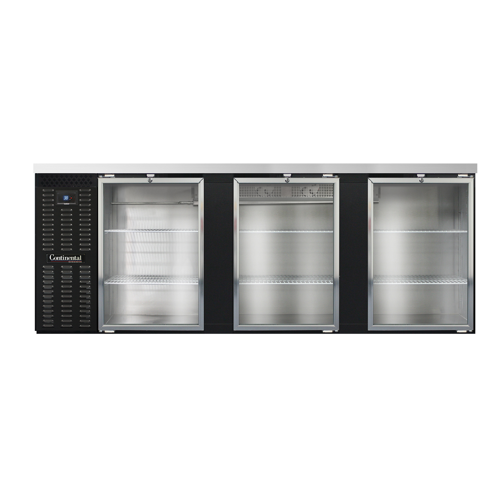 Continental Refrigerator, BB90NGD, Back Bar Cabinet, Refrigerated
