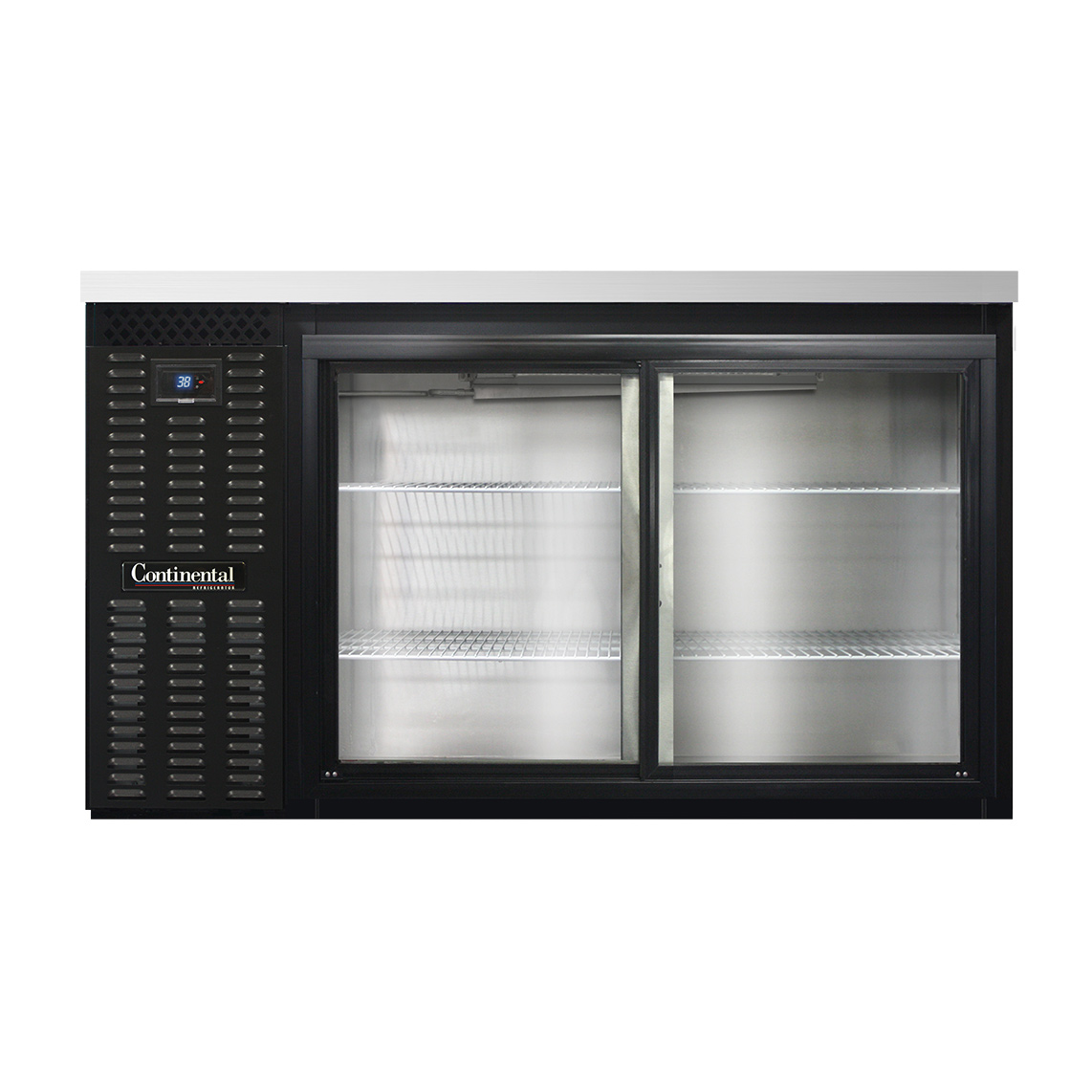 Continental Refrigerator, BB59NSGD, Back Bar Cabinet, Refrigerated