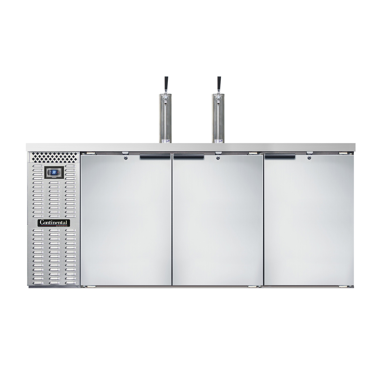 Continental Refrigerator, KC79NSS, Draft Beer Cooler