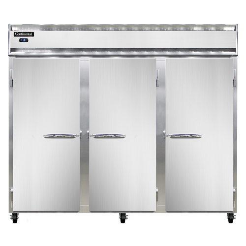 Continental Refrigerator, 3FESN, Freezer, Reach-In